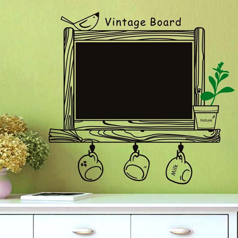 Vinil Decorativo Gis Pizarron Cocina Restaurante Cafeteria