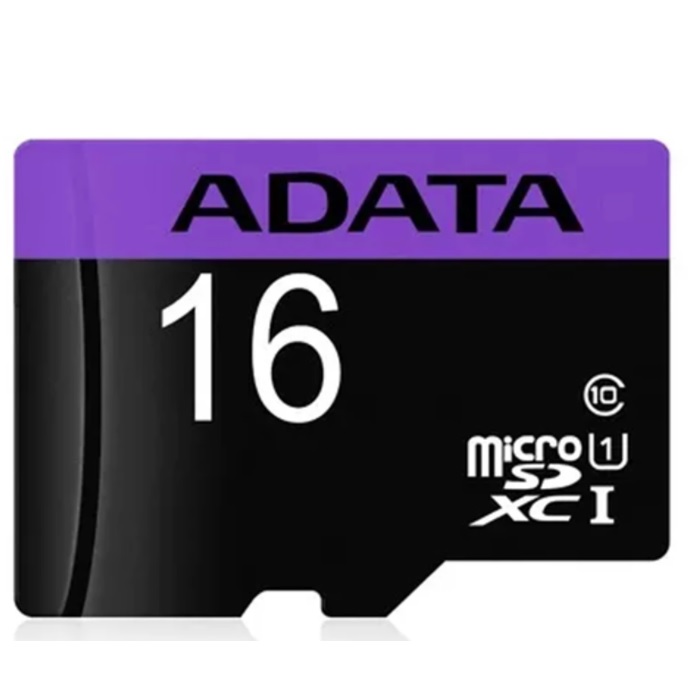 Memoria Micro SD 16GB Adata Clase 10 con adaptador SD