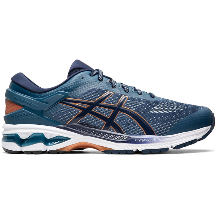 Tenis Asics Hombre Gel Kayano 26 Azul 1011A541.401