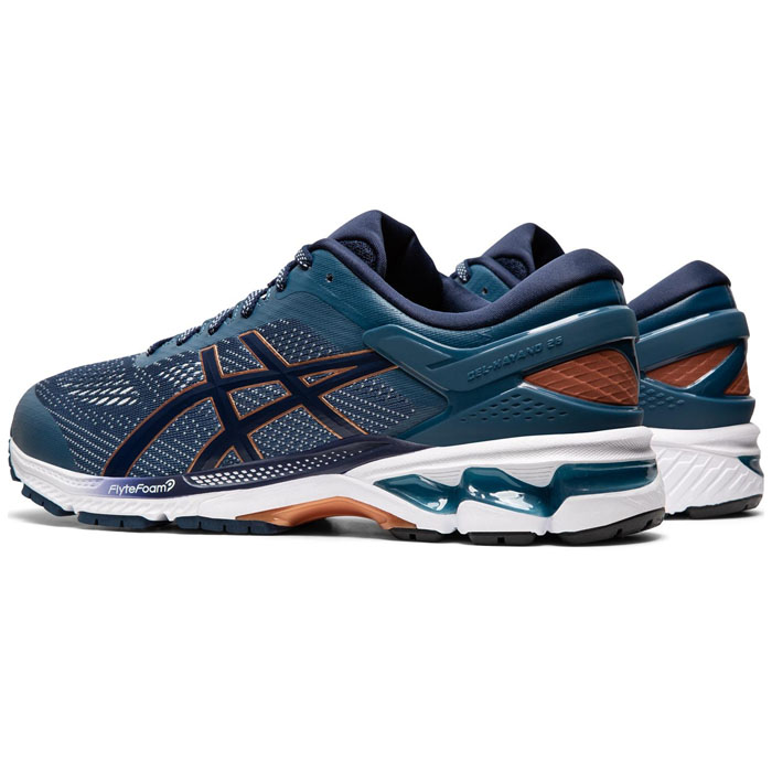 Tenis Asics Hombre Gel Kayano 26 Azul 1011A541.401
