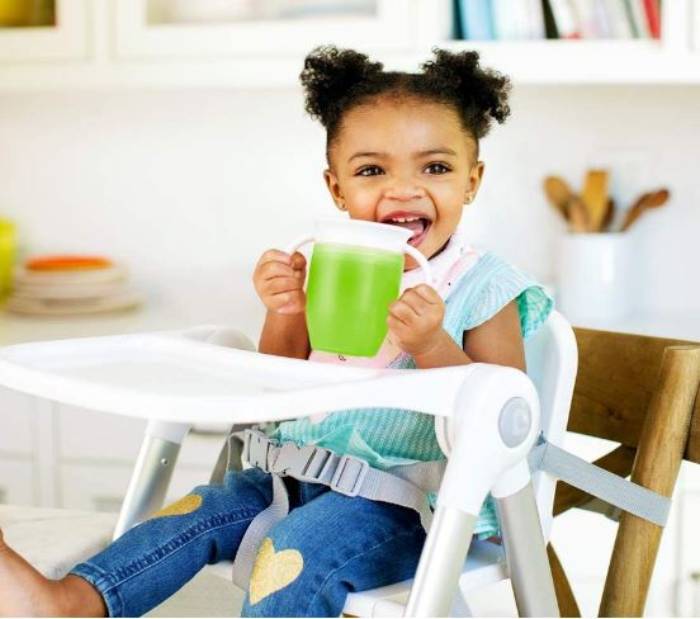 Vaso entrenador para bebés AZUL