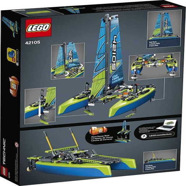 LEGO TECHNIC- CATAMARAN (404 piezas)