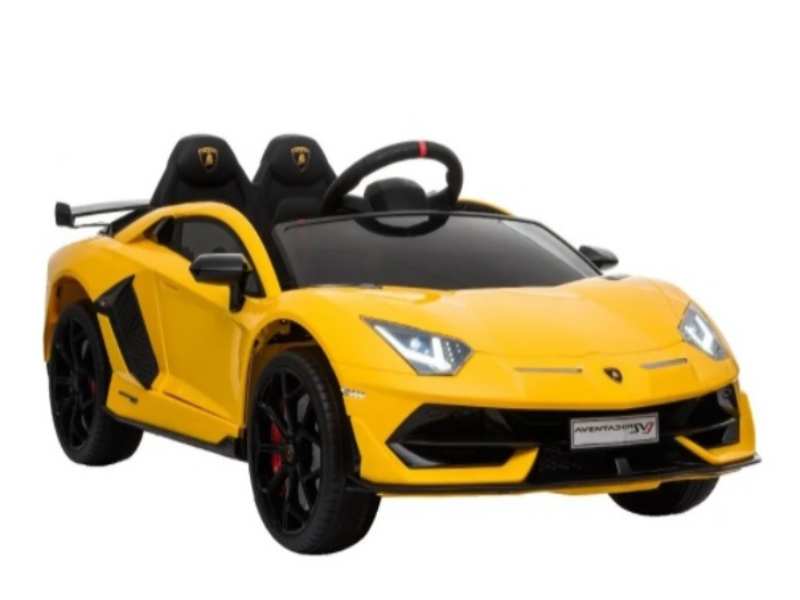 Montable Eléctrico Lamborghini Aventador para niño 12v Amarillo