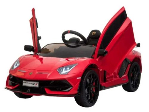 Montable Eléctrico Lamborghini Aventador para niño 12v Rojo