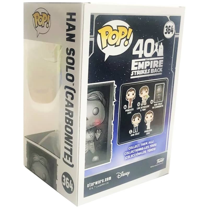 han solo carbonite funko