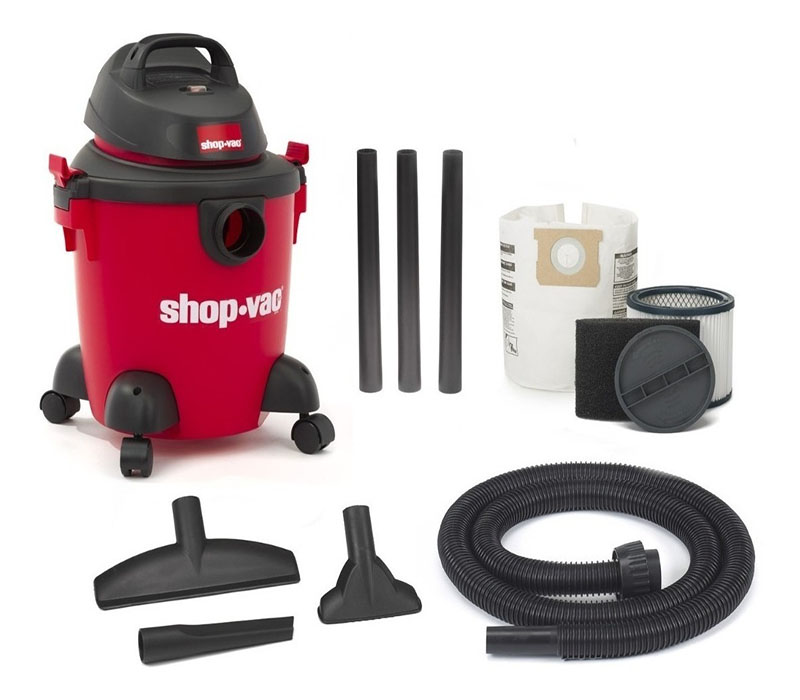 Aspiradora Shopvac Clásica Seco/mojado, 5 Galones 2.0 Hp 5971536