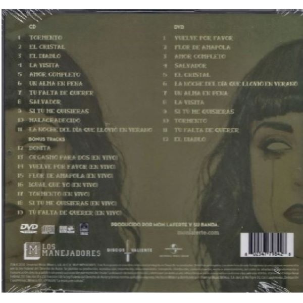 CD Mon Laferte ~ Volumen 1 (c/DVD) (Jewel case)