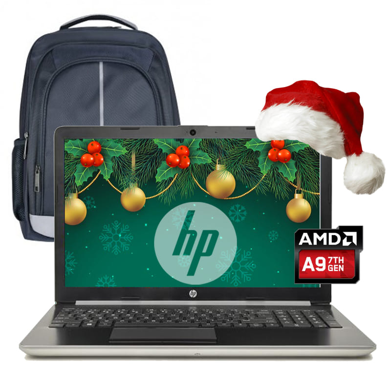 Laptop Hp 15-DB0031NR AMD A9-9425 - 4GB/1TB - 15" + mochila