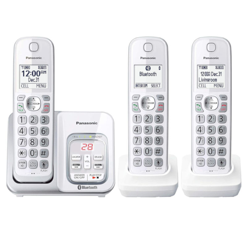 Telefono Inalambrico Panasonic KX-TGD593 Bluetooth Asistente -REACONDCIONADO-