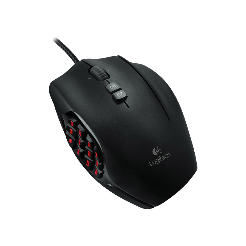 Jugador de Ratón Logitech G600 Láser 20 Botones Láser 910-003879