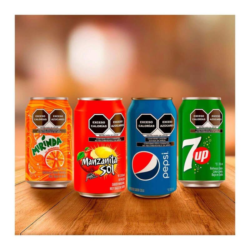 Refresco Pepsi Mix 36 pzas de 355 ml c/u