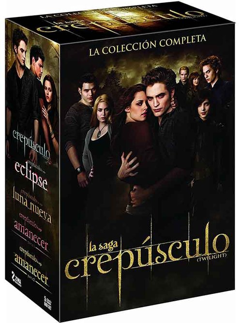 CREPUSCULO LA SAGA DVD