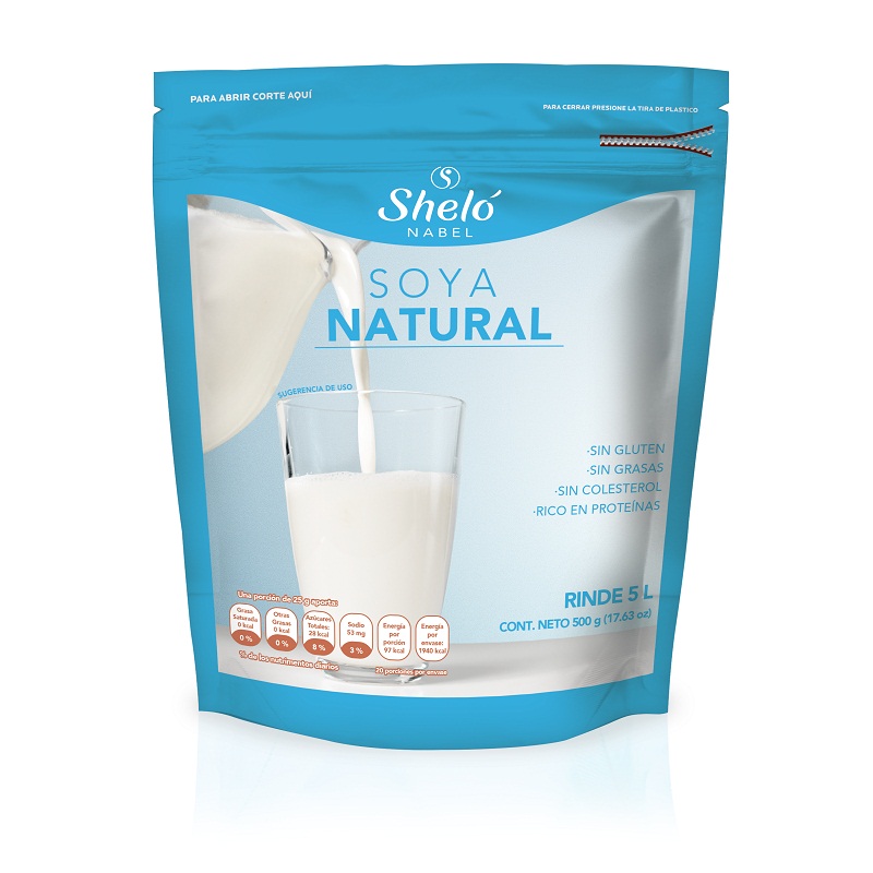 LECHE DE SOYA NATURAL