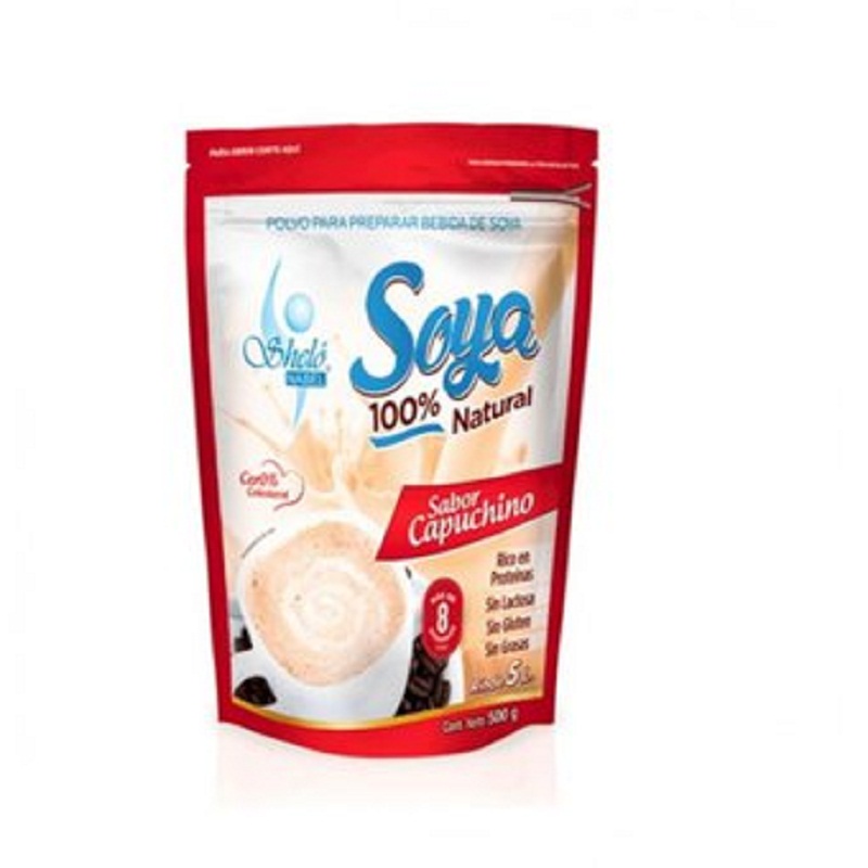 LECHE DE SOYA NATURAL SABOR CAPUCHINO