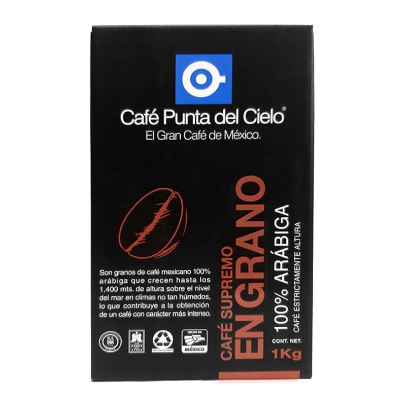 Café en Grano Punta del Cielo Tostado 1 kg