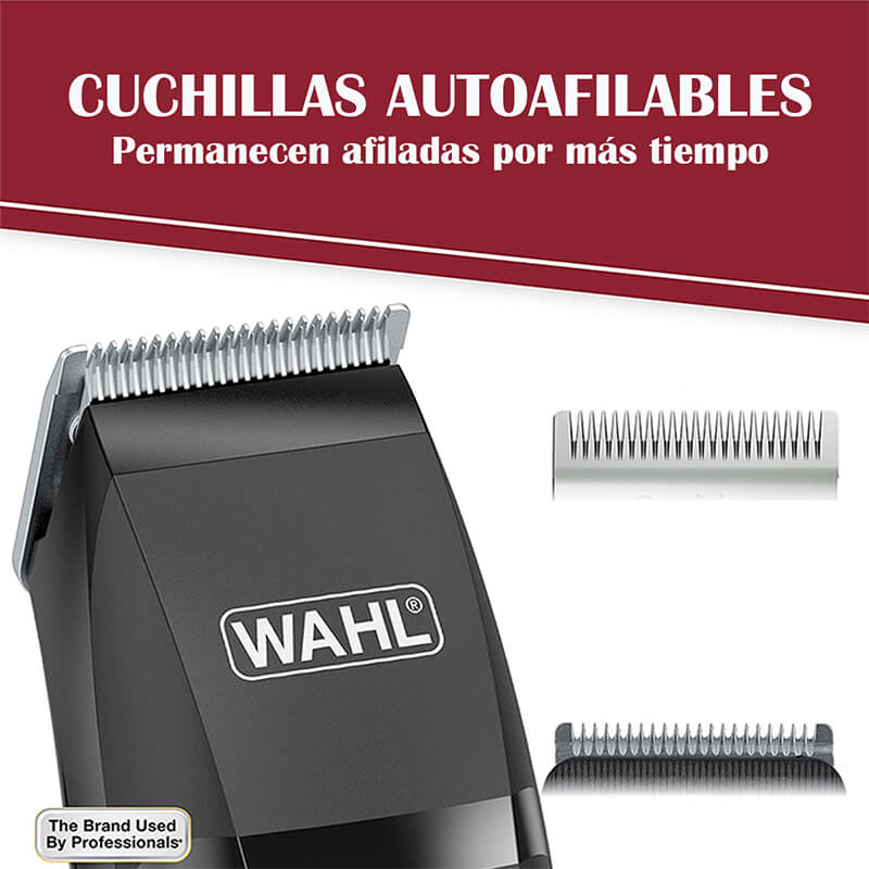 Kit de maquinas Wahl para Cortar Cabello y Barba de 14 Pzas