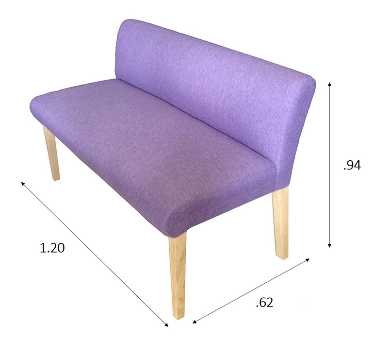 BANCA CON RESPALDOmodelo GIALLO marca POLTRONE