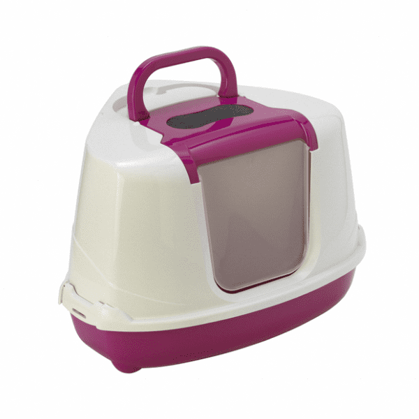 Arenero Gato Cerrado Esquina Con Filtro Y Pala