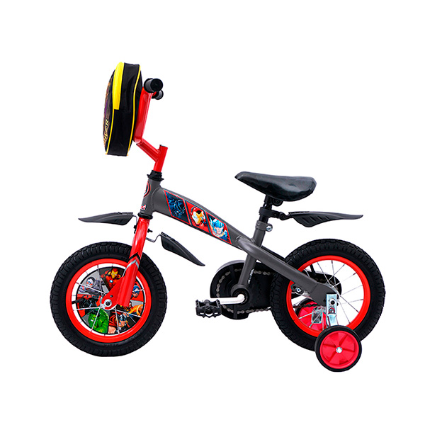 Bicicleta Veloci Avengers, R12 Gris