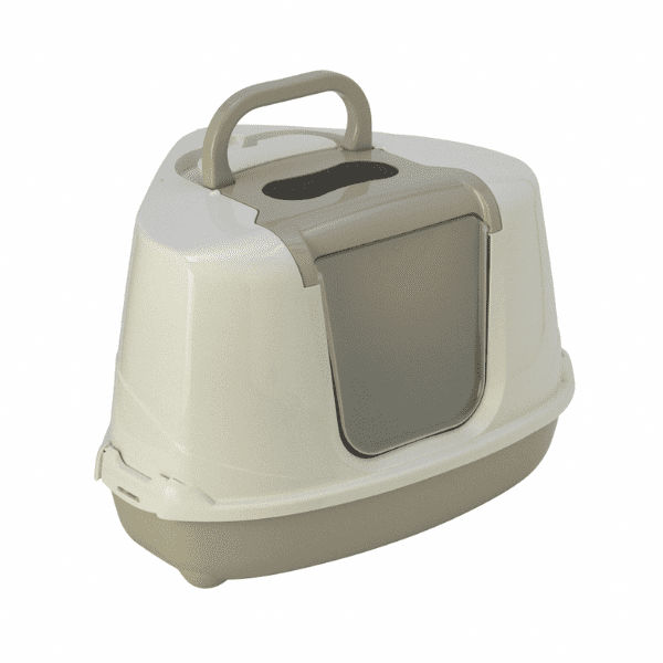 Arenero Gato Cerrado Esquina Con Filtro Y Pala