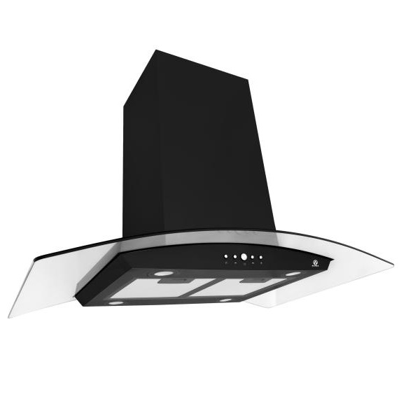 COMBO SUPRA LACIO, PARRILLA ONIX 90 CM Y CAMPANA DE ISLA CI-90-BLACK