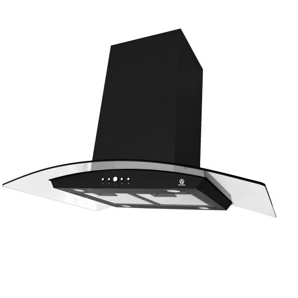 COMBO SUPRA LACIO, PARRILLA ONIX 90 CM Y CAMPANA DE ISLA CI-90-BLACK
