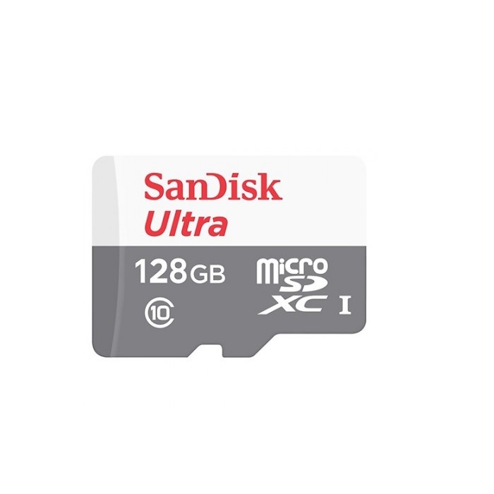 Memoria Micro SD Sandisk 128GB con adaptador clase 10