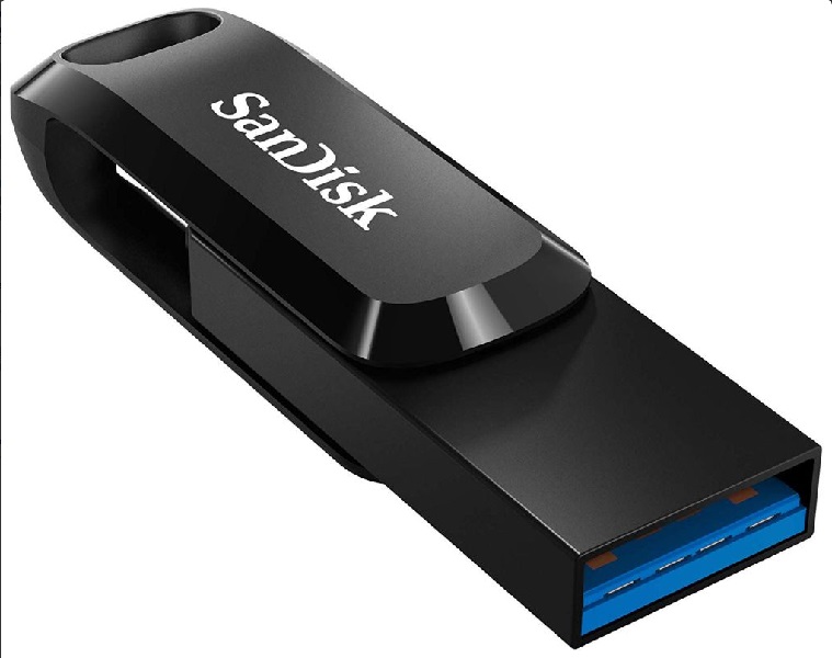Memoria USB Sandisk 128GB Tipo C Ultra Dual Drive Go