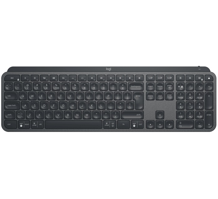 Teclado Logitech MX Keys Retroiluminado Inalambrico USB Y Bluetooth 920-009296