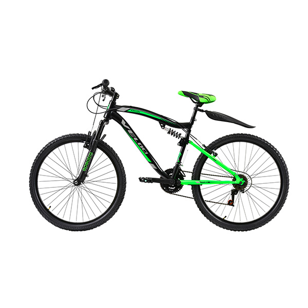 Bicicleta Veloci Arkon 21 Velocidades Doble Suspension R26, Negro