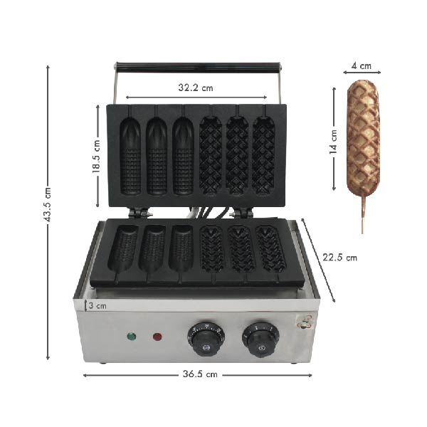 Maquina De Hacer Crepaletas Molde Mixto - Comercial 