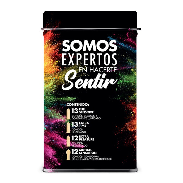50 Condones Prudence + Lata Edición Especial Prudence Mix Sensaciones