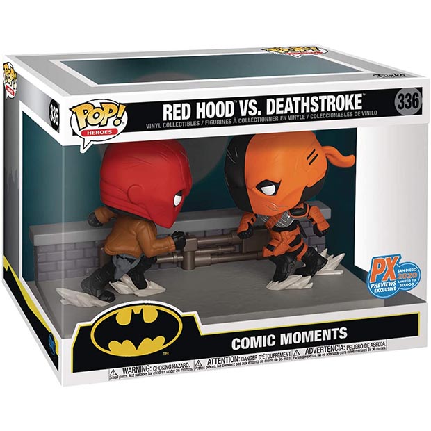 Funko Pop! Comic Moment: DC - Red Hood vs Deathstroke