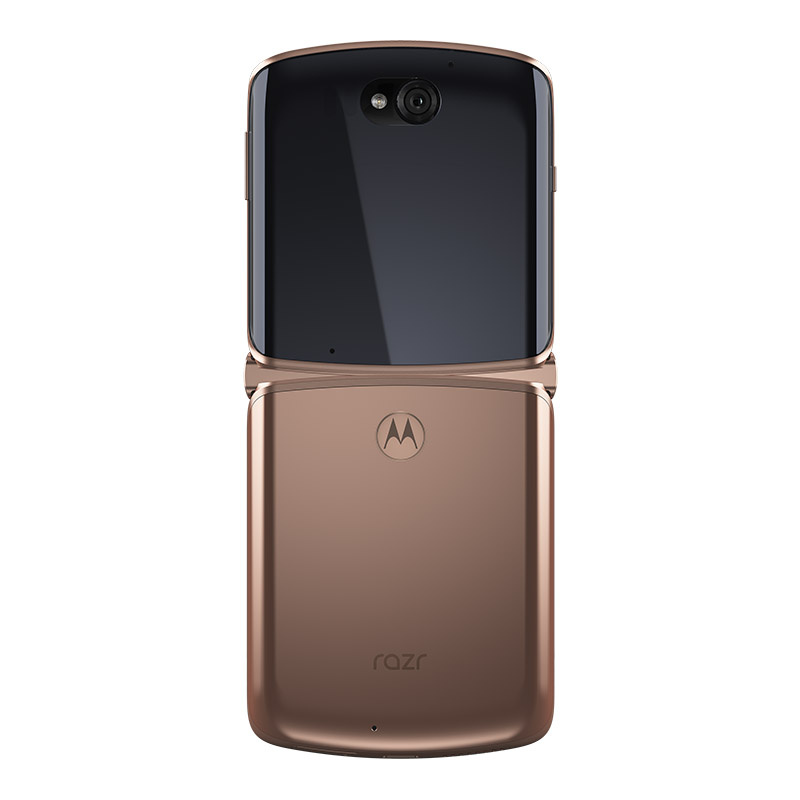 Celular MOTOROLA LTE XT2071-3 RAZR 2020 Color DORADO Telcel Y DE REGALO UN E6 PLUS Y UNA CAMARA 4K