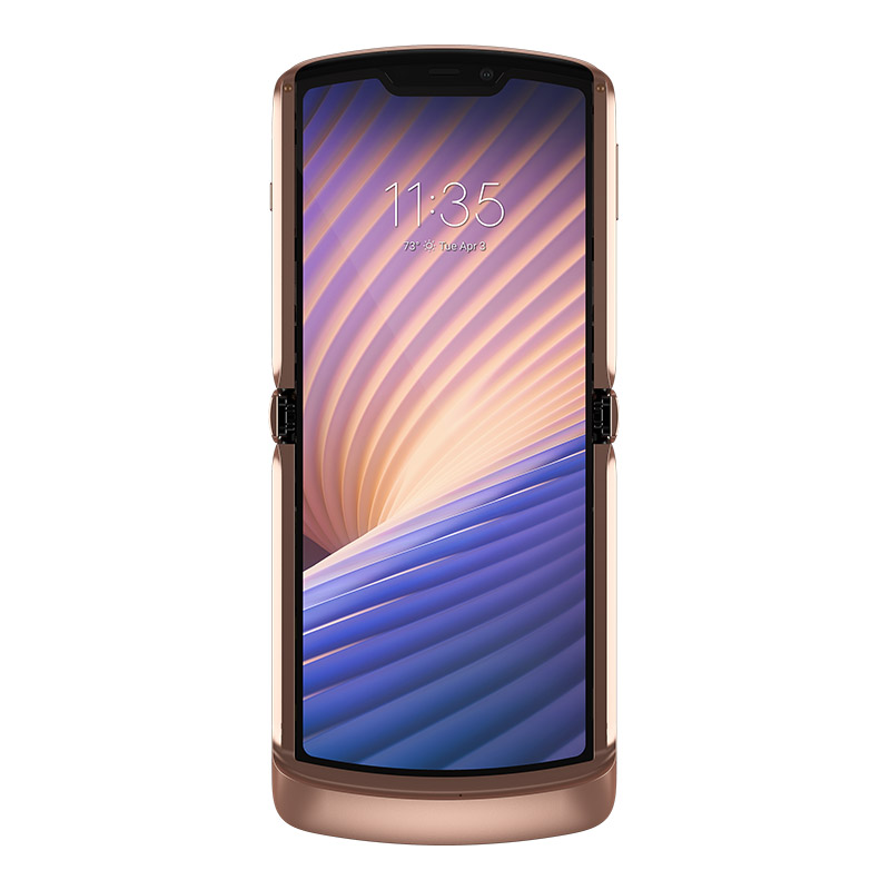 Celular MOTOROLA LTE XT2071-3 RAZR 2020 Color DORADO Telcel Y DE REGALO UN E6 PLUS Y UNA CAMARA 4K