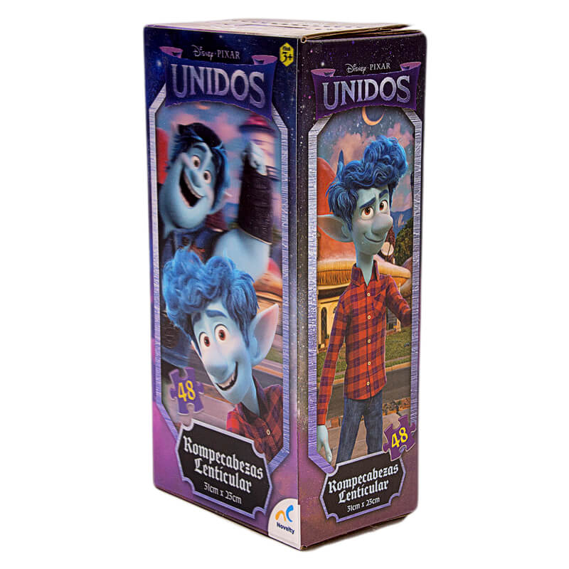 Rompecabezas Lenticular Torre Trolls World Tour 48 piezas