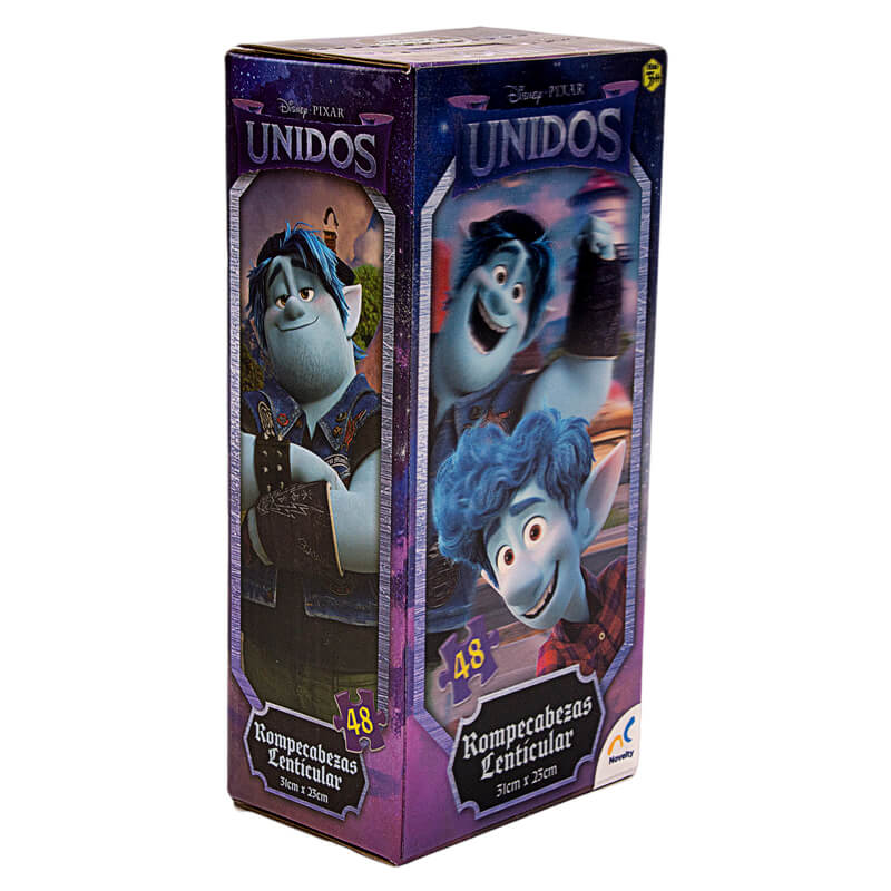 Rompecabezas Lenticular Torre Trolls World Tour 48 piezas