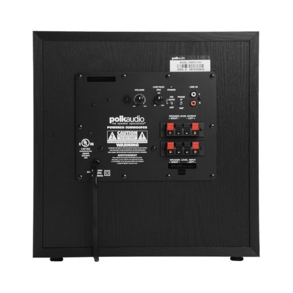 SUBWOOFER AMLIFICADO 8 PULGADAS Y 100 WATTS PSW 10 POLK AUDIO