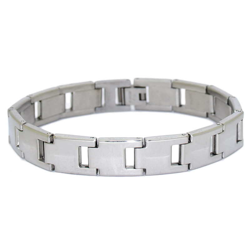Pulsera Plana En Acero Inoxidable