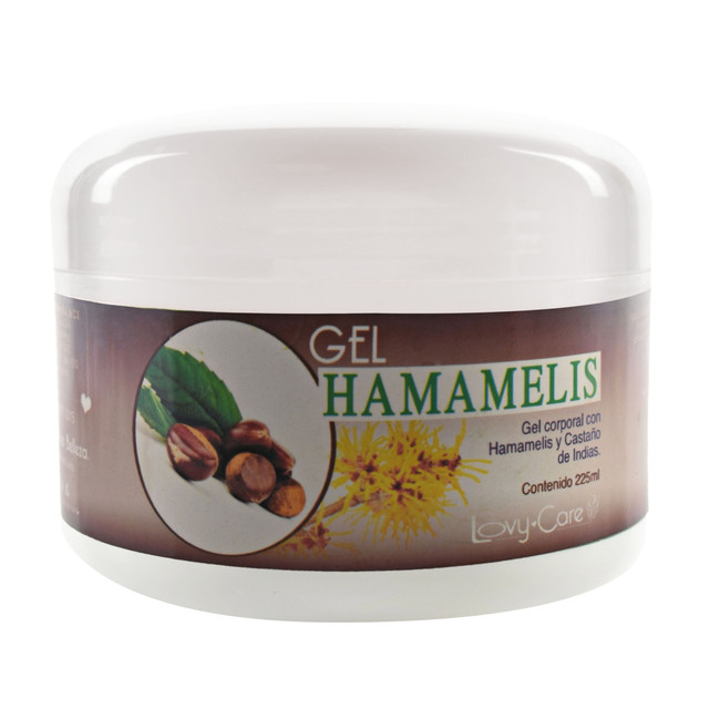 3 tarros de Gel de Hamamelis y Castaño de Indias Lovycare