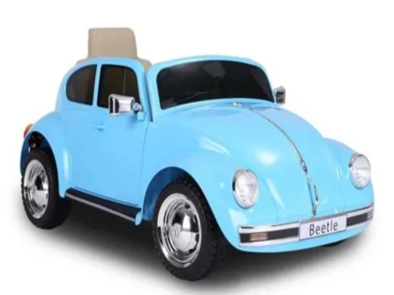 Montable Eléctrico VW Beetle para Niños Azul 