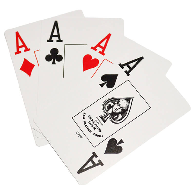 Baraja Póker Kem 100% plástico