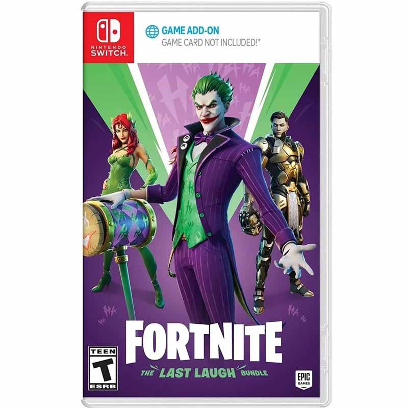 Nintendo Switch Codigo Fortnite Dc The Last Laugh Bundle