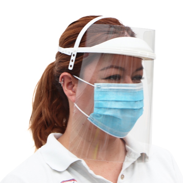 5 Pzas - Careta Protectora Facial Pet Óptico Calibre 12