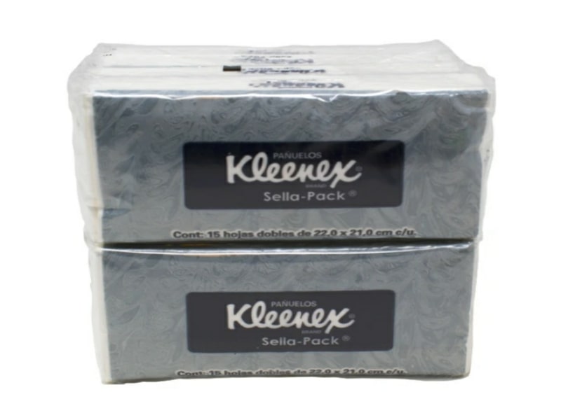 Kleenex Facial Sella Pack 15 HD / Caja con 192 paquetes