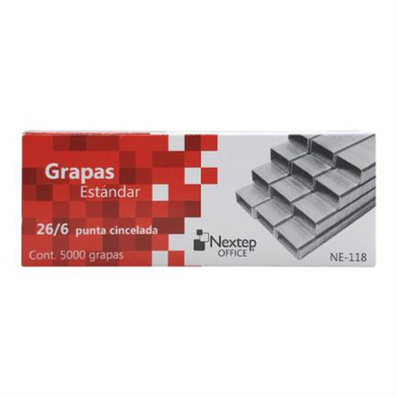 Grapas Estándar Nextep 26/6 C/5000 grapas
