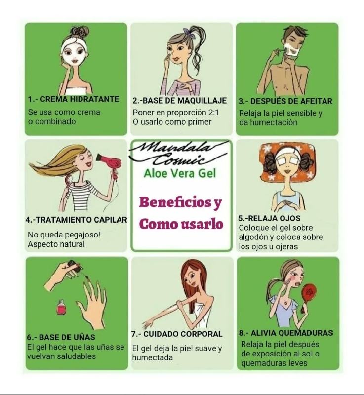 Gel Extracto Aloe Vera 99% Minixin Beauty