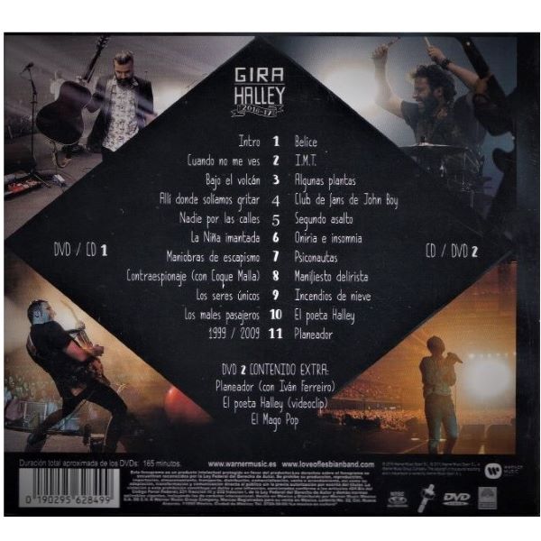 CD Love of lesbian ~ El gran truco final (2CD+2DVD) 