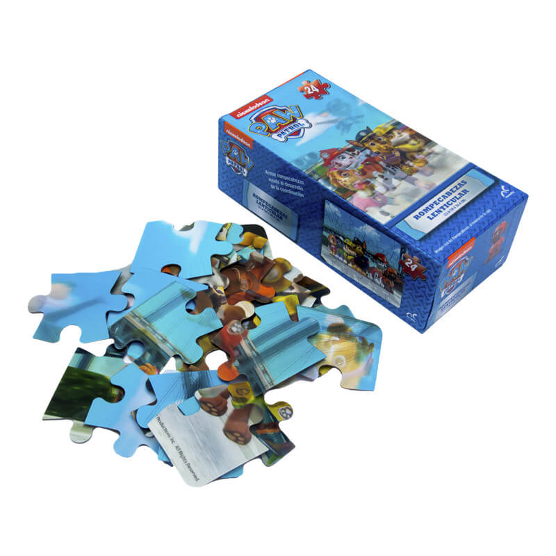 Rompecabezas Lenticular Torre Paw Patrol