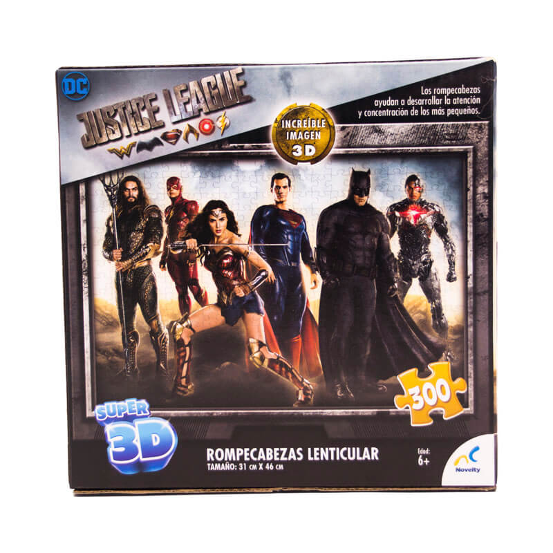 Rompecabezas Lenticular en Torre Justice League